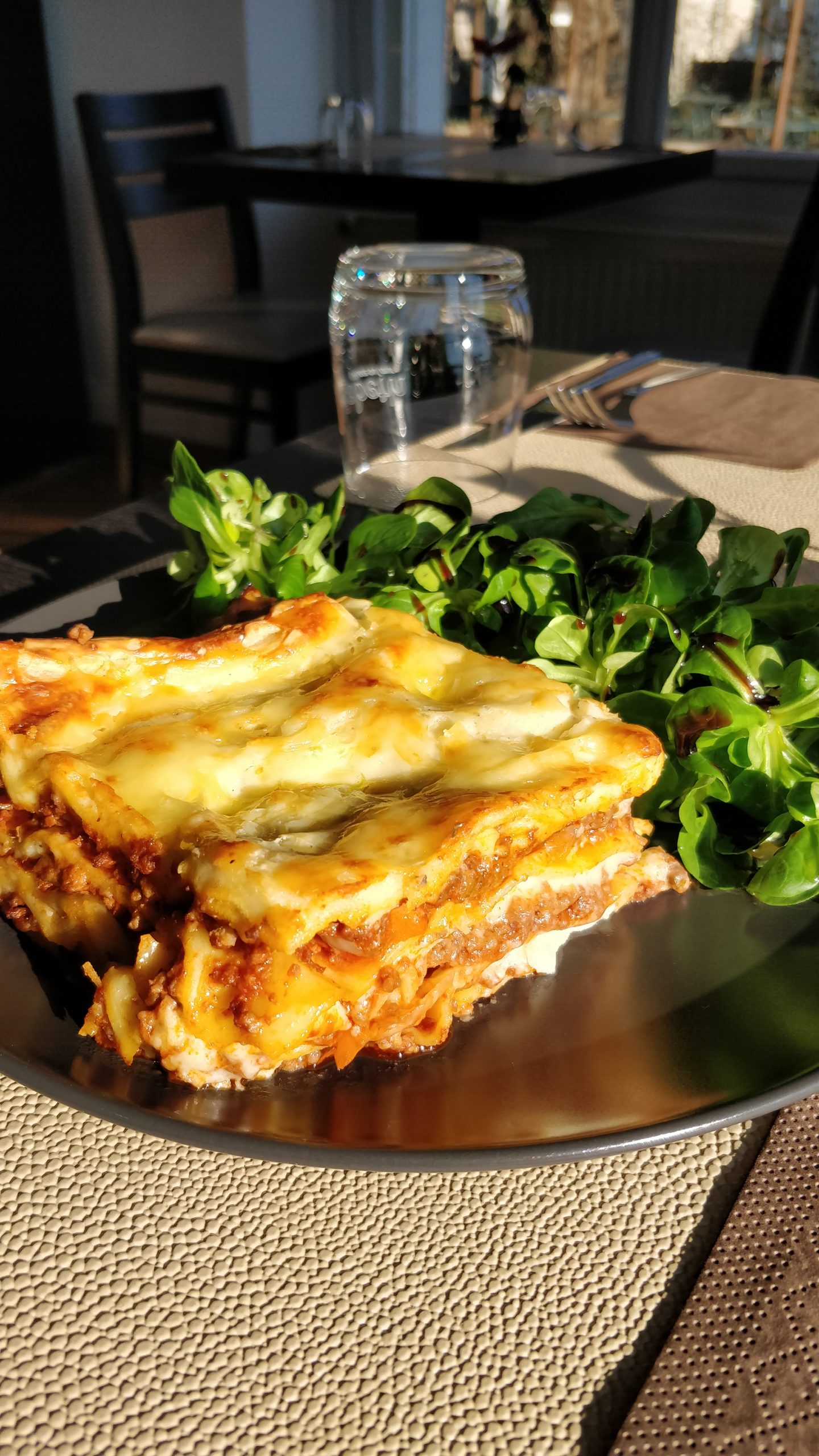 Lasagnes maison, restaurant À La Manufacture Royale