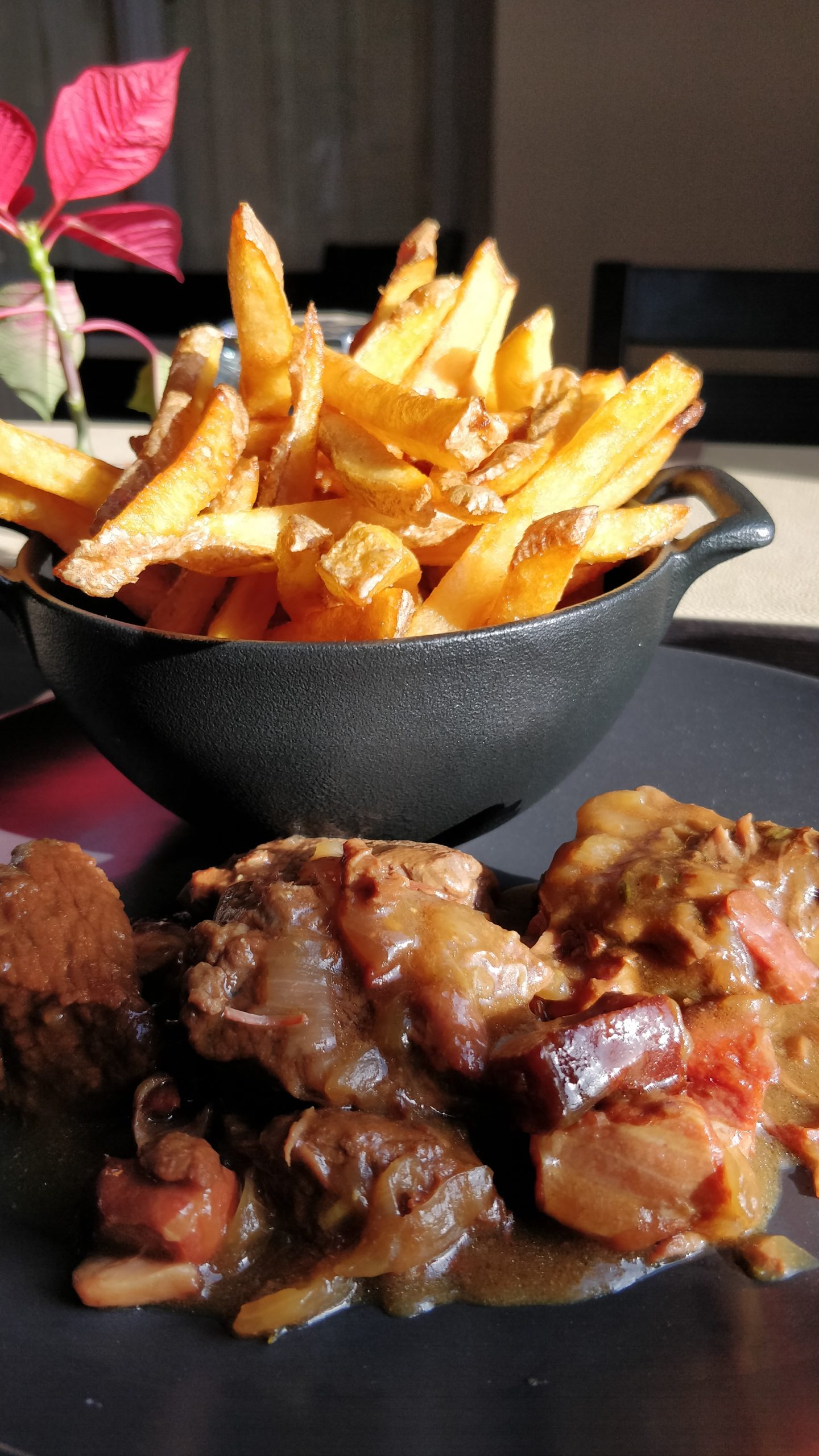 Carbonade flamande maison, restaurant À La Manufacture Royale